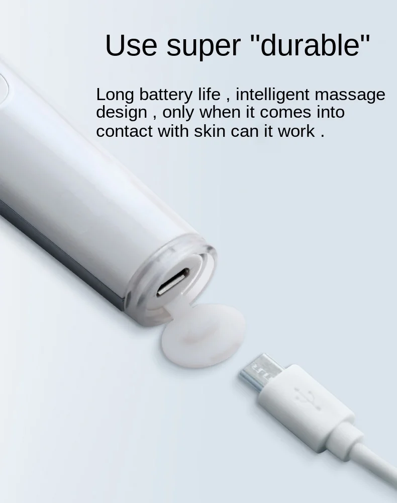 Rejuvenescimento da Pele Distante-infravermelho Aquecimento Olho Massageador Elétrico Rosto Beleza Caneta Vibração Escuro Círculo Rugas Remoção Ferramenta 22 Beleza e saúde