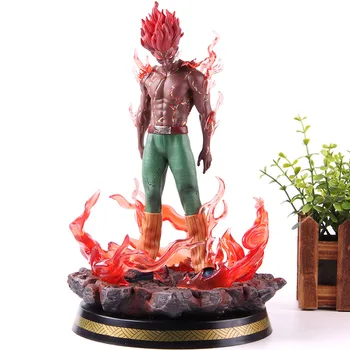 

1/7 Scale Might Guy Naruto Shippuden PVC Collection Model Toy with LED Light Action Figure Anime GK Statue
