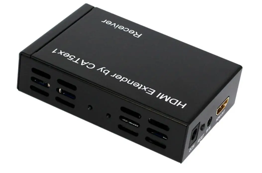 100 м HDMI удлинитель 1080p HDMI передатчик приемник через один Cat 5e/6 RJ45 Ethernet конвертер TCP/IP HDCP IR Pass Back US EU штекер