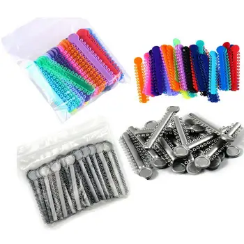 

5Pcs Dental Orthodontics Elastomeric Ligature Tie Ring Elastic Bands Braces