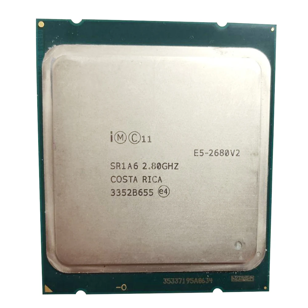 gaming processor For Intel Xeon E5-2680 V2 Processor for X79 LGA 2011 Motherboard 10 Core Processor 2.8GHz 25M 115W good cpu