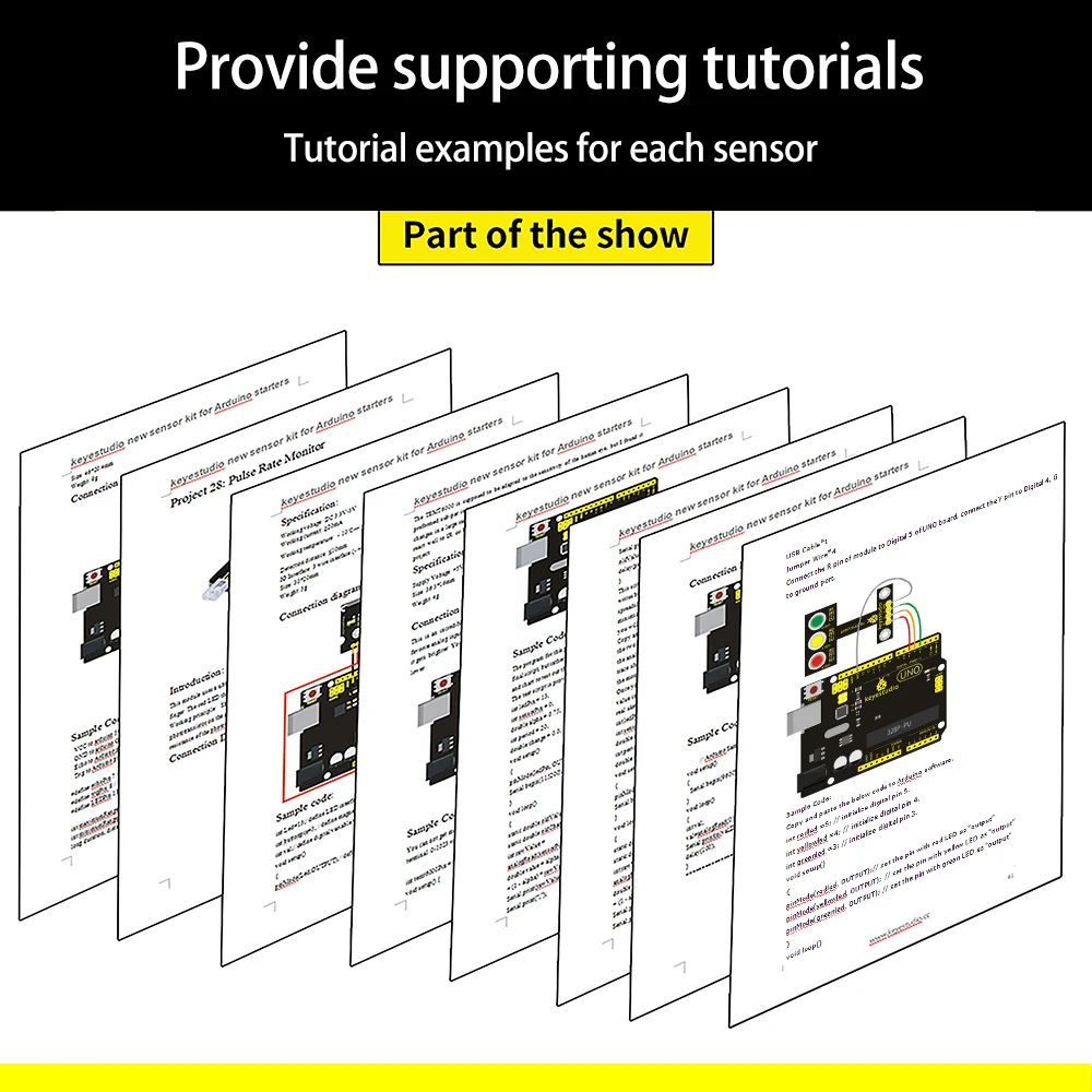 Новый Keyestudio 37 в 1 набор датчиков обновление V3.0 + Подарочная коробка для Arduino