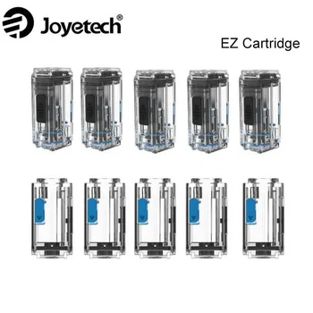 

5pcs/lot Original Joyetech EZ Pod Cartridge 2.6 ml with 0.4ohm EZ Coils for Exceed Grip Pro Grip Plus Pod Kit Vaporizer