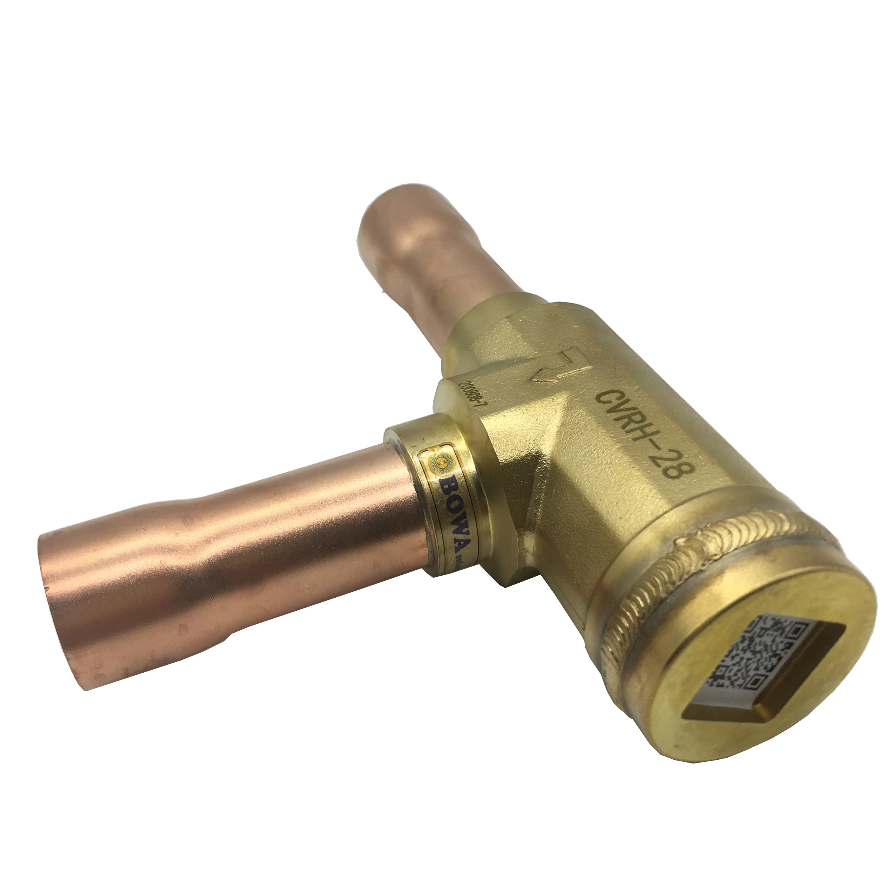 Rightanglecheckvalveisinstalledindischargelineatoutletofoil