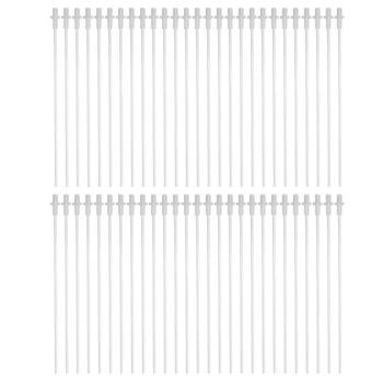 

100PCS Disposable Artificial Insemination Rod Tube for Goat Goat Sheep Breeding Rod Test Tube