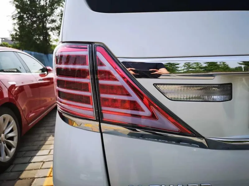 Задний фонарь для автомобиля Toyota Alphard 2009- светодиодный задние фары, противотуманные фары Дневные ходовые огни DRL Тюнинг автомобилей Автомобильные аксессуары
