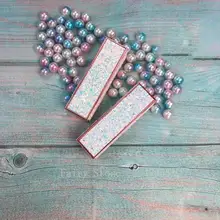 5/10/30/50 шт Блестящий Белый с принтом зыбучих песков Пресс квадратный 12,1 мм пустой тюбик губной помады бальзам для губ контейнер помады оболочки упаковки косметики