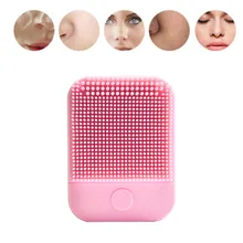 Средство для чистки лица мини электрическая Массажная щетка стиральная машина Водонепроницаемый силиконовые инструменты Очищающая щетка для лица