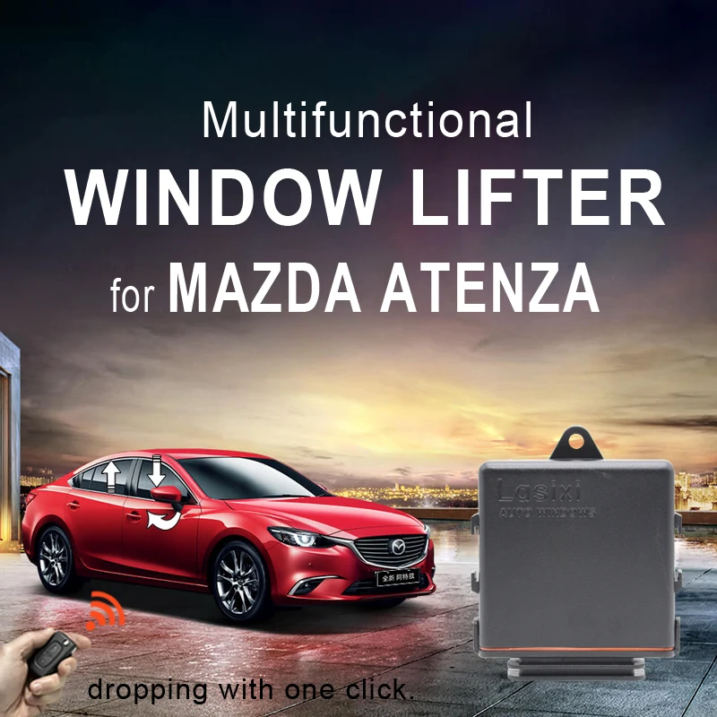 

power window closer for Mazda ATENZA window roll up closer lifter multi-function auto mirror folder switch remote operation