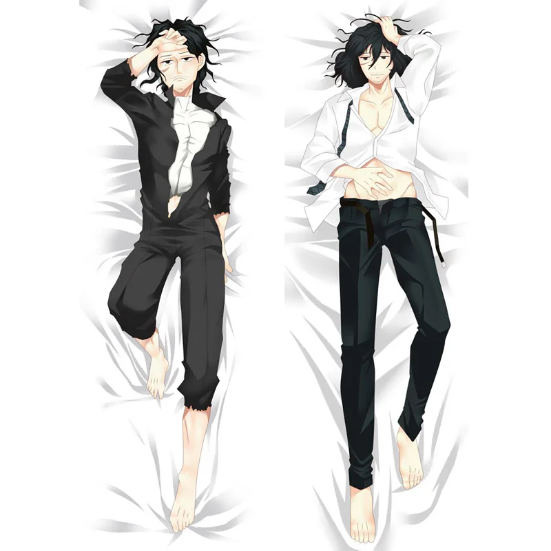

Аниме Dakimakura Bungo бродячие собаки обнимающая наволочка для тела Мужская наволочка для подушки Чехол для подушки Otaku Fujoshi Косплей Сделай Сам сд...