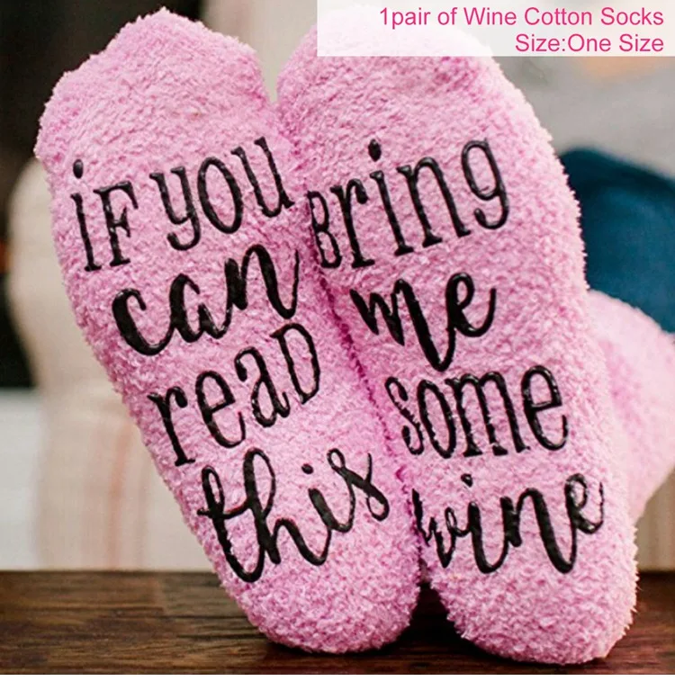 If You Can Read This Socks Creative Gifts For Women Girls Birthday Gifts Souvenirs Baby Shower Favors Wedding Decoration - Цвет: Sock 3
