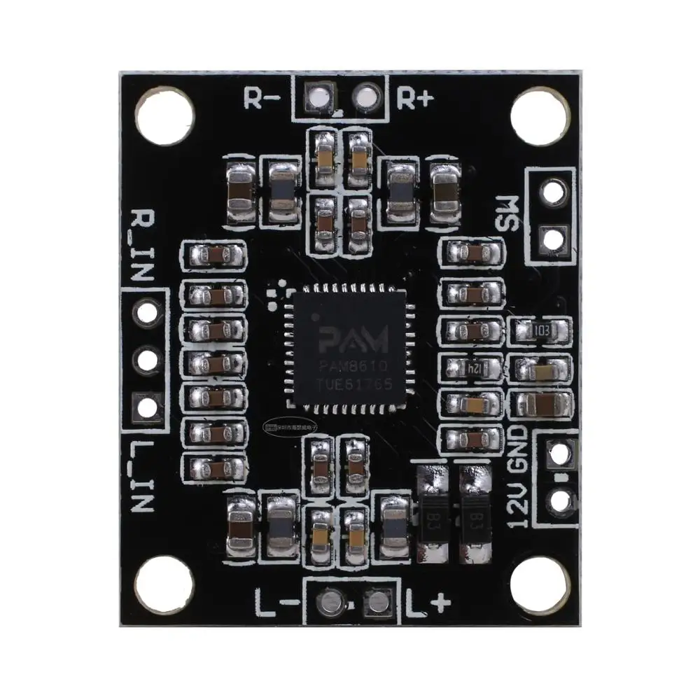 Плата усилителя PAM8610 2x15 Вт цифровой двухканальный стерео усилитель мощности