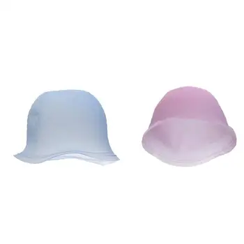 

2pcs/Set Reusable Dye Silicone Cap+Hook Pro Hair Dyeing Coloring Tools