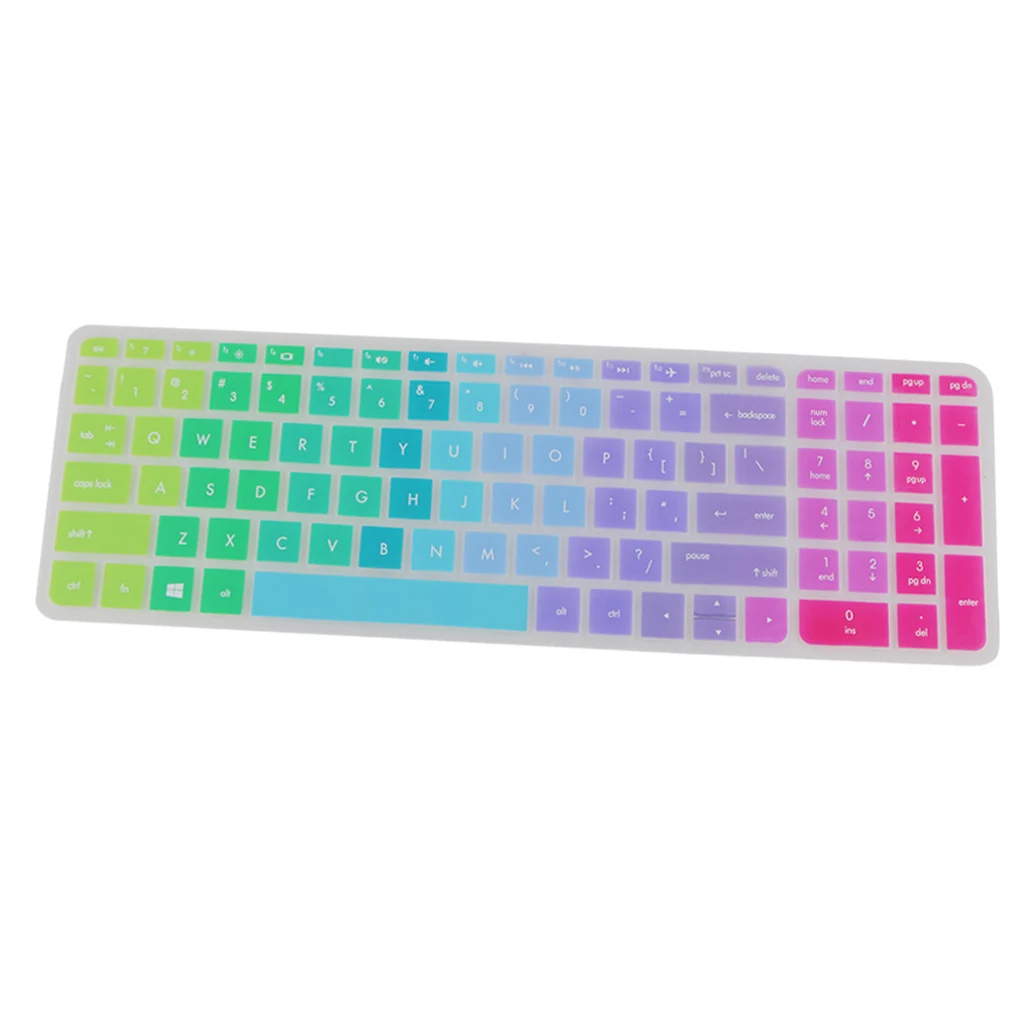 

Keyboard Protector Film Silicone Skin Cover for HP Pavilion 15-ab 15inch Laptop PC Notebook Keyboard Protective Cover Skin