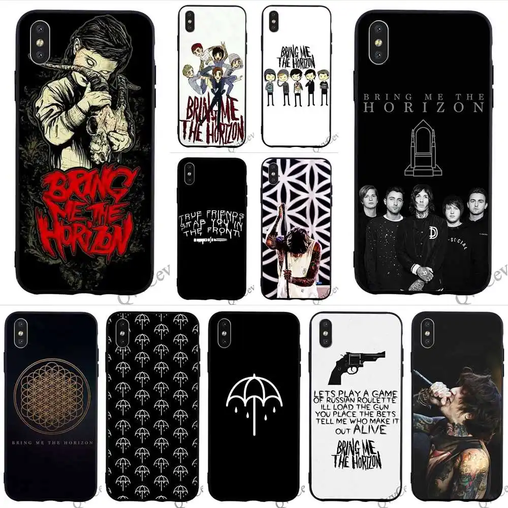 

Protective Oliver Sykes Bring Me the Horizon bmth Phone Cover for iPhone 7 Case Xs Max XR X 8 Plus 6 6S 5S 5 SE Skin