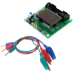 Testeur de Transistor polyvalent, graphiques 3.7V, résistance à Diode, capacité ESR, outil lsd, compteur ESR LCR, rétro éclairage + Clip de Test 