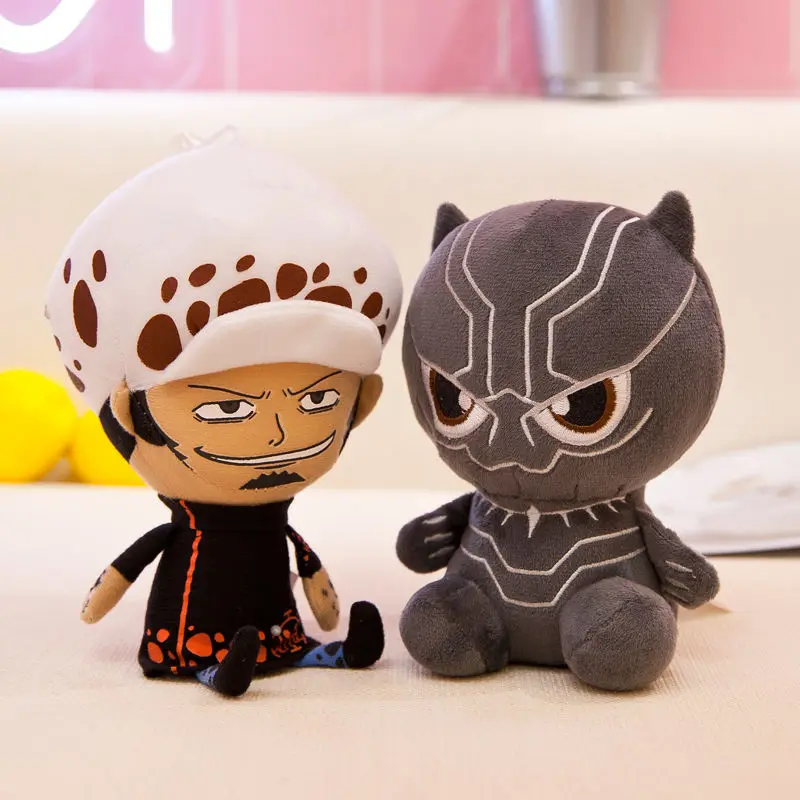 

2020 New School Black Panther One Piece Luo Plush Toy Doll Sci-Fi Movie Catch Machine Doll Creative Birthday Gift
