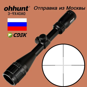 

ohhunt 3-9X40 AO Hunting Optical Sights 1 Inch Tube Riflescope Mil Dot Wire Reticle Rifle Scope For Sniper Airguns Airsoft