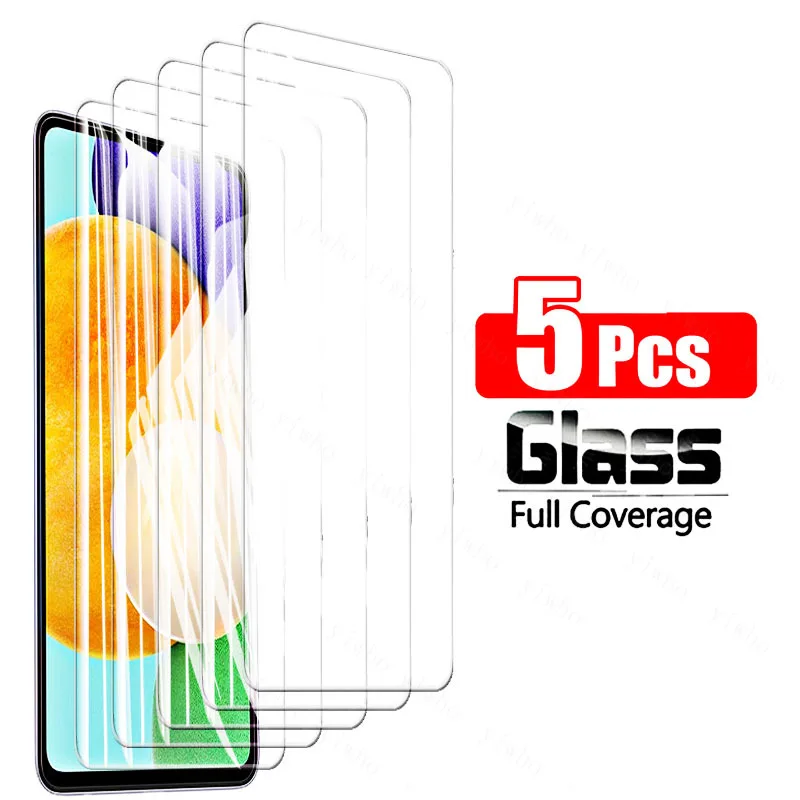 Full Glue Tempered Glass on For Samsung Galaxy A52 5G Screen Protector Glas for Samsung A52 A 52 52A Protective Film Camera Lens phone screen protectors Screen Protectors