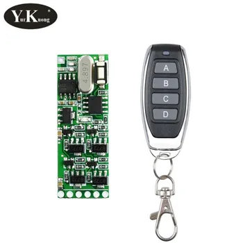 

4CH TTL Remote Control Module 2A 4 channel Wireless Receiver Module High Level DC5V-12V Output 4ch VCC + Decoding Module Access