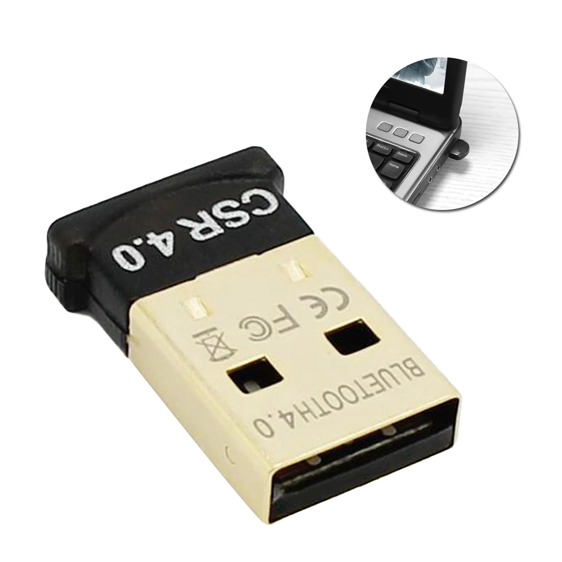 ПК ноутбук беспроводной usb-адаптер Bluetooth 4,0 Bluetooth Dongle звук музыки приемник адаптер Bluetooth передатчик для компьютера