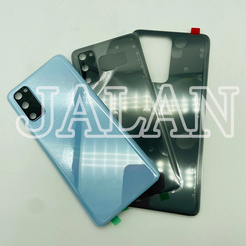 

Back Glass With Camera Lens Cover for SMS20 S20+ S20U G980 G988 G985 Housing Battery Rear Door S20 Plus Ultra Replacement Repair