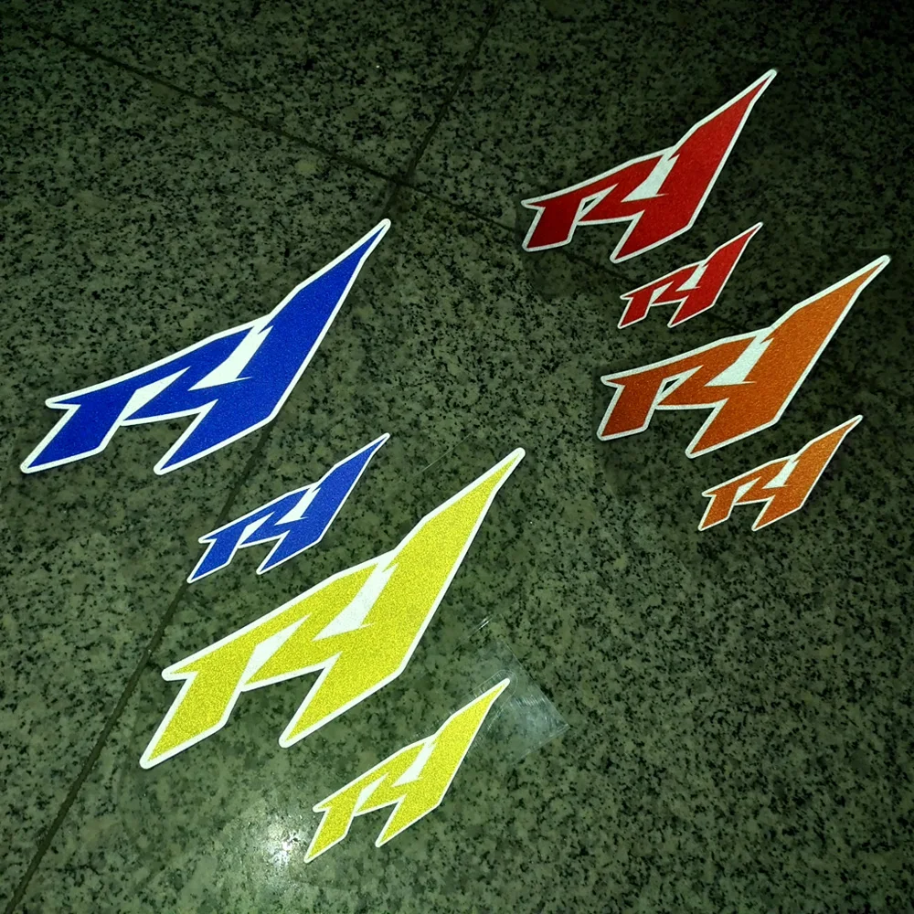 

For YAMAHA YZFR1 YZF R1 YZF-R1 Motorcycle Sticker Decal Rims Wheels Body Shell Helmet Tank Pad R1 Moto Sticker Film