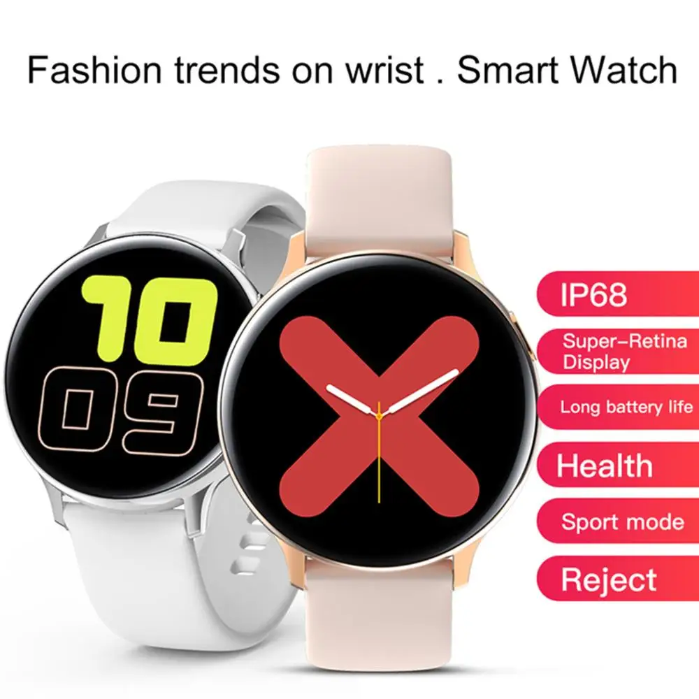 US $199.99 10 PCS S20 Smart Watch Waterproof Sports 14 Inch Full Touch Screen ECG Smartwatch Man Woman Bluetooth Bracelet For Android IOS