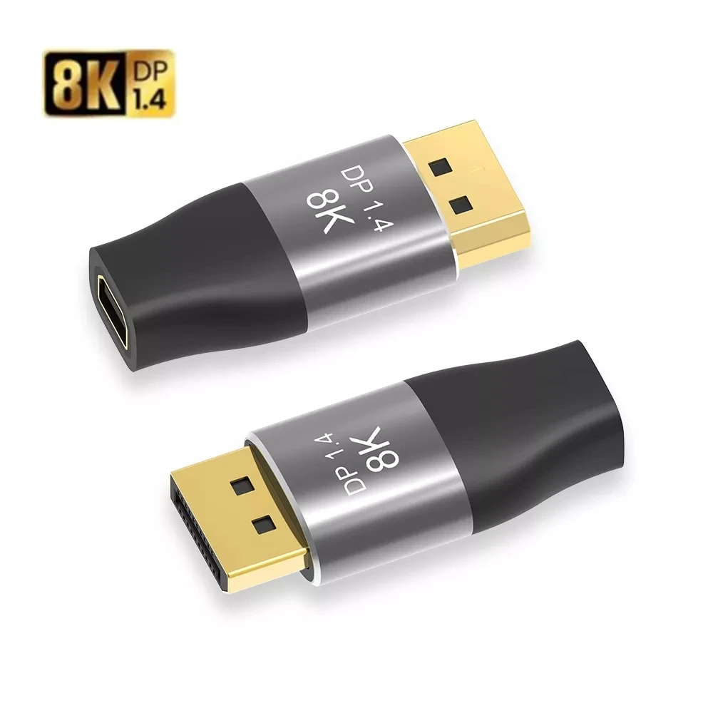 

Кабель-адаптер Displayport 1,4 4K @ 144Hz 8K Displayport к мини Displayport female Adapter DP Male к MDP female Кабельный адаптер