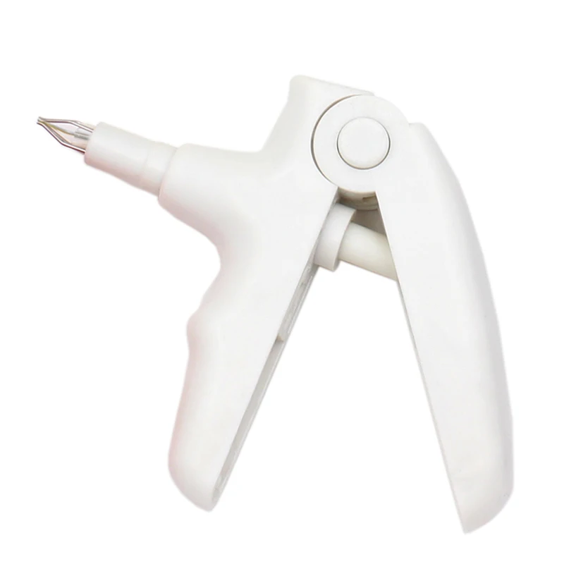 1 шт. стоматологический ортодонтический лигатурный пистолет стоматологический лабораторный продукт, используемый для лигатурных галстуков стоматологические лабораторные инструменты инструмент - Цвет: white