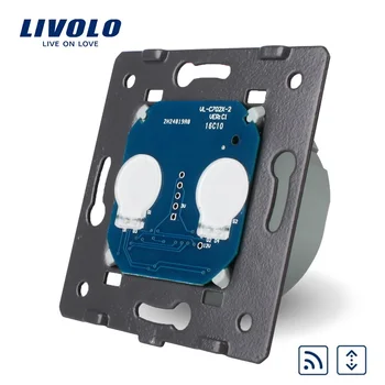 

Livolo Frree Shipping, Manufacturer, EU Standard, The Base Of Touch House Home Led Remote Curtains Switch, VL-C702WR