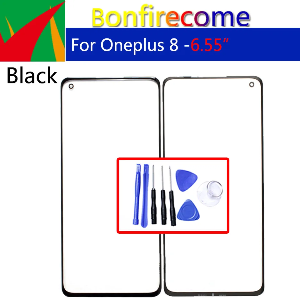 Внешний экран для Oneplus 8 передняя сенсорная панель ЖК дисплей внешняя стеклянная
