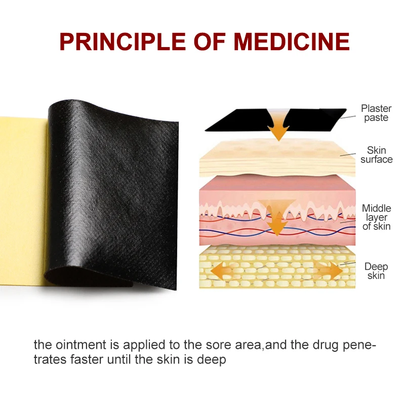 8pcs Scorpion Venom Muscle Pain and Joints Back Pain Heating Patch Rheumatoid Arthritis Sciatica Nerve Neck Relief Plaster
