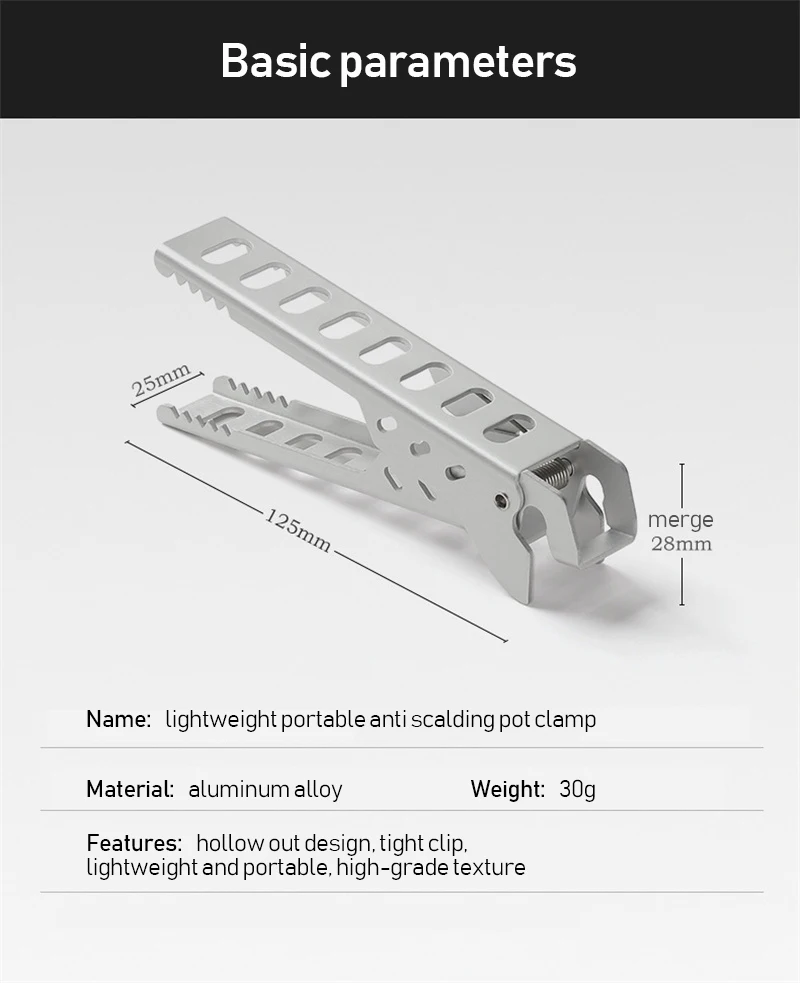 Pince Anti-brûlure Pour Casseroles Et Bols, Support De Poignée D'extérieur,  Clip Pour Ustensiles De Cuisine De Camping, Pinces De Support, Fournitures  De Camping, Cuisine - Repose-cuillère & Pinces À Pots - AliExpress