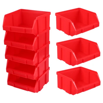 

10cs Warehouse Storage Box Plastic Box Component Box Storage Box Storage Container Tool Box