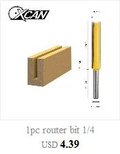 XCAN 1 шт. Концевая фреза 8 мм хвостовик угловой rouding для вырезания гребней и пазов 16/19/22/25 мм круглые фрезы дерева Обрезной нож радиус древесины фрезы
