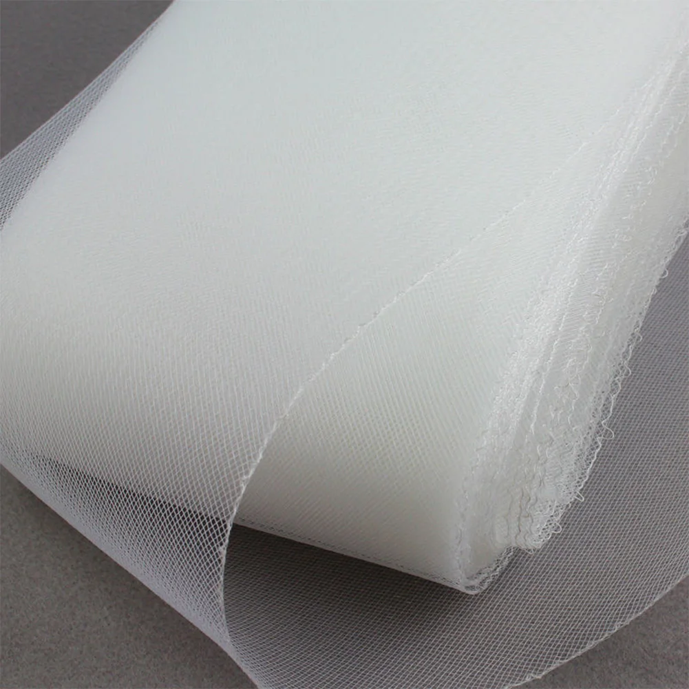50 ярдов/рулон DIY полиэфирная кость швейная ткань для изготовления платья тесьма плоский жесткий эластичный простые аксессуары Ремесло Сетка Жесткий