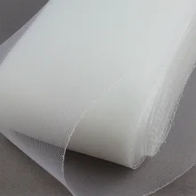50 ярдов/рулон DIY полиэфирная кость швейная ткань для изготовления платья тесьма плоский жесткий эластичный простые аксессуары Ремесло Сетка Жесткий