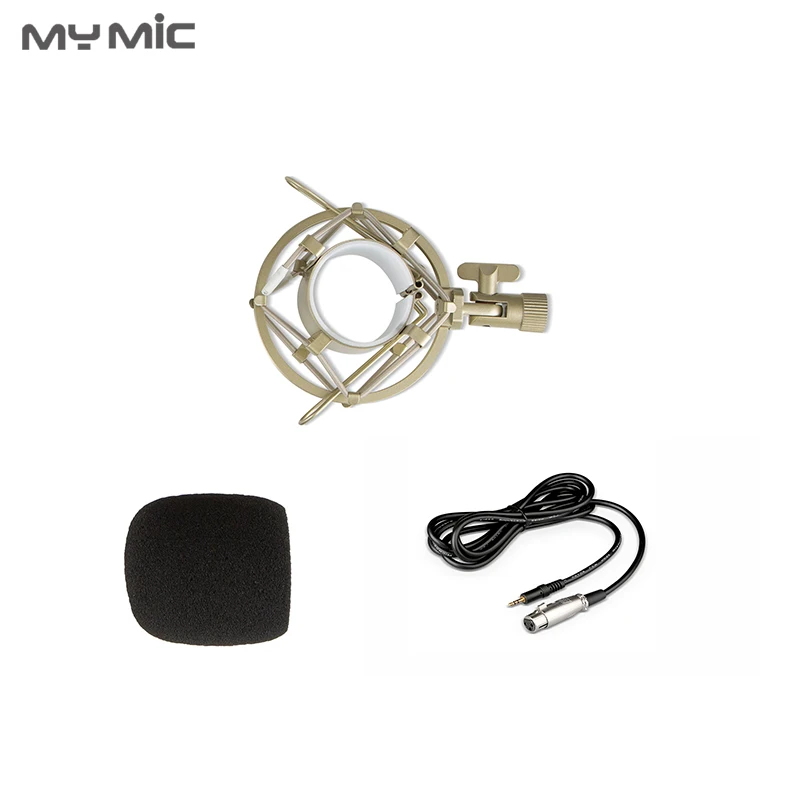Конденсаторный студийный большой диафрагменный микрофон My Mic M8 для записи