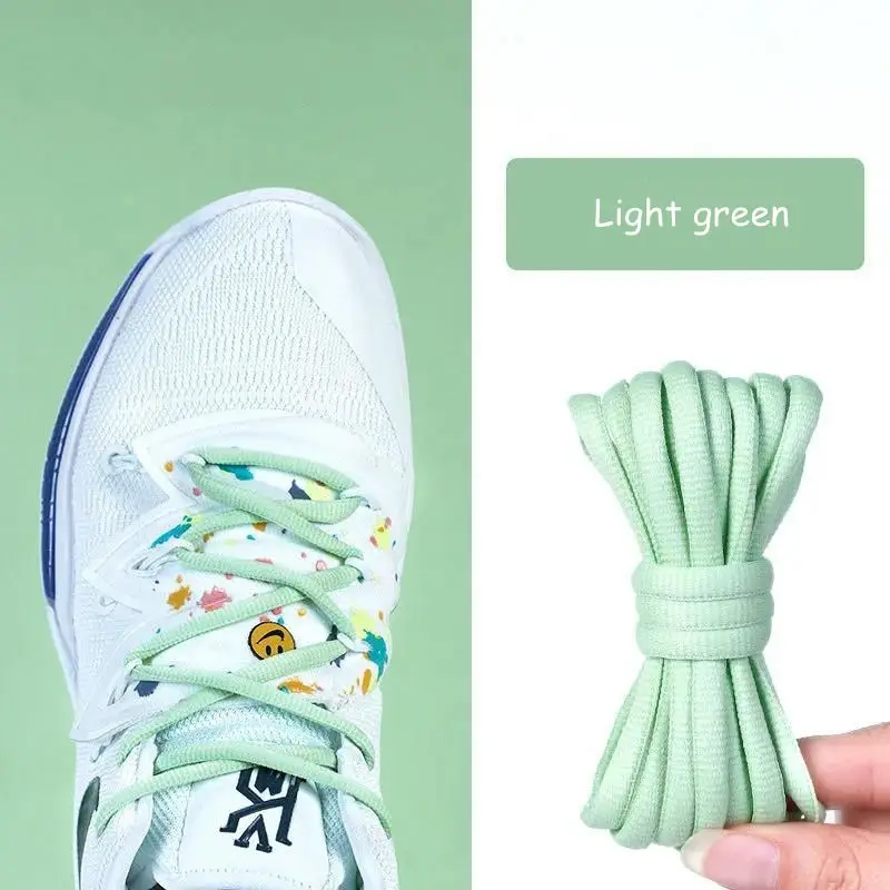Versatile Round Non-Slip Wear-Resistant Shoelaces
