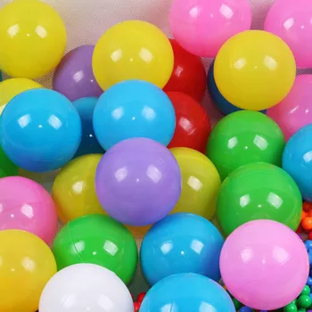 

50 pcs/lot Eco-Friendly Colorful Ball Soft Plastic Ocean Ball Funny Baby Kid Swim Pit Toy Water Pool Ocean Wave Ball Dia 5.5cm