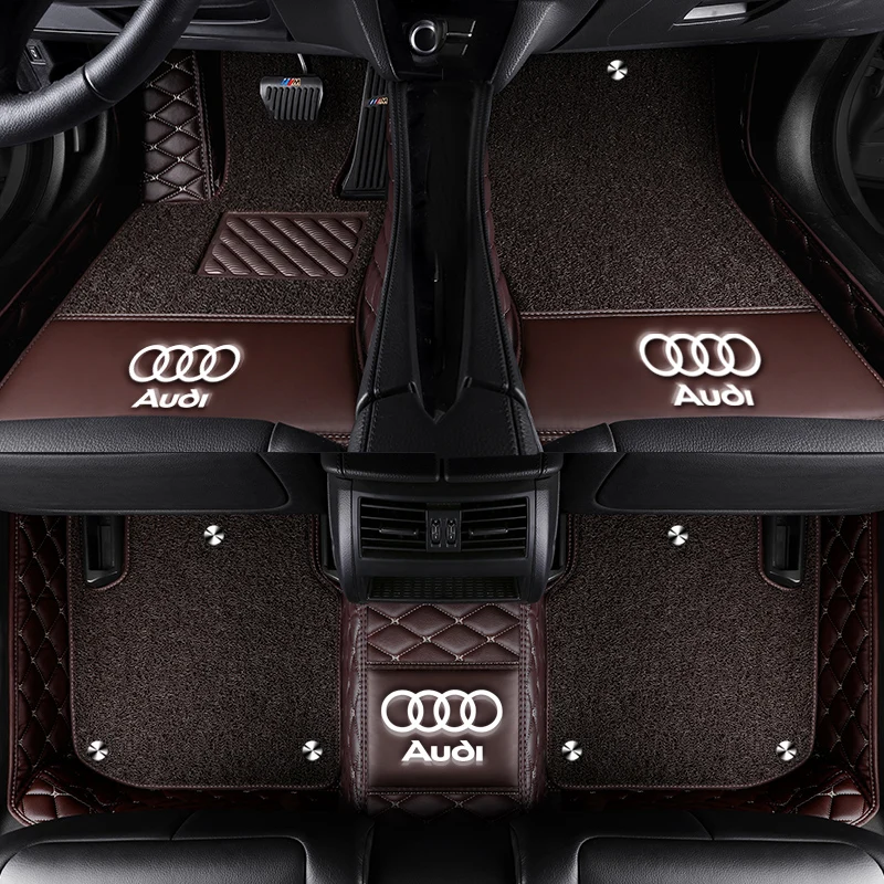 Автомобильный коврик для AUDI a4 b8 b6 b7 b5 avant автомобильные аксессуары кожаный коврик