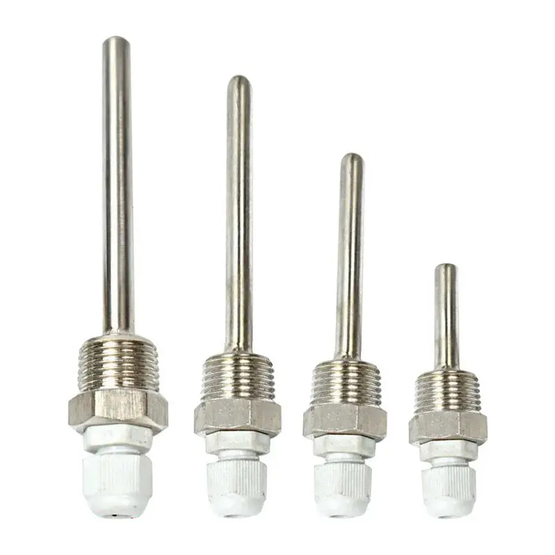 1 X прочная 50-200 мм резьба Thermowell из нержавеющей стали 1/2 &quotNPT для датчиков