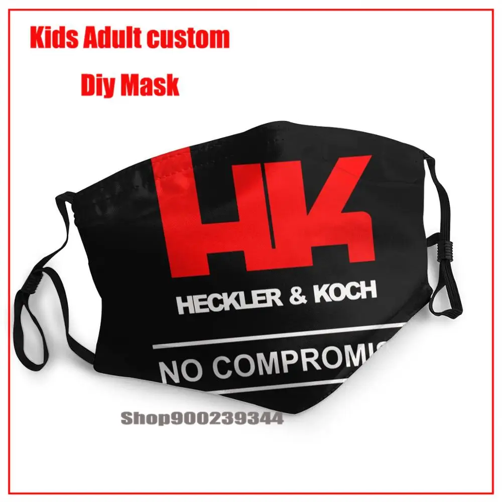 Heckler Koch огнестойкие No HK masque en tissu lavable enfant тушь для ресниц повторно используемая con