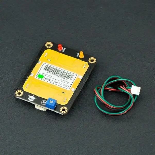 Микроволновый датчик движения SEN0192 совместим с Arduino произведено DFRobot |