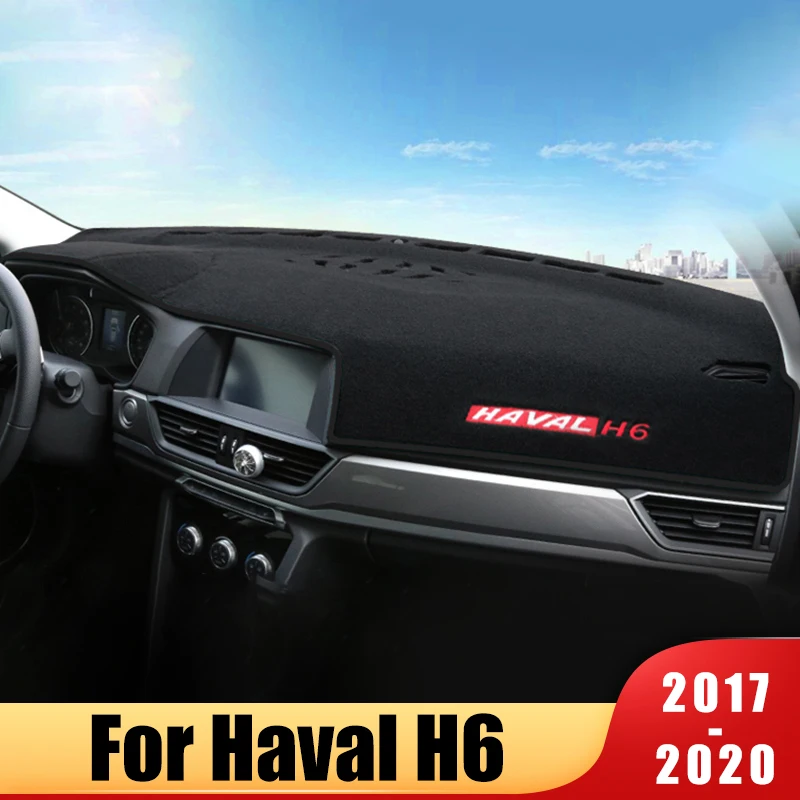 

Car Dashboard Cover Dash Mat For Haval H6 2017 2018 2019 2020 Non-Slip Sun Shade Pad Instrument Protective Carpets Accessories