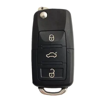 

Car Remote Flip Key Shell 3 Button Keys Case Fob for VW B5