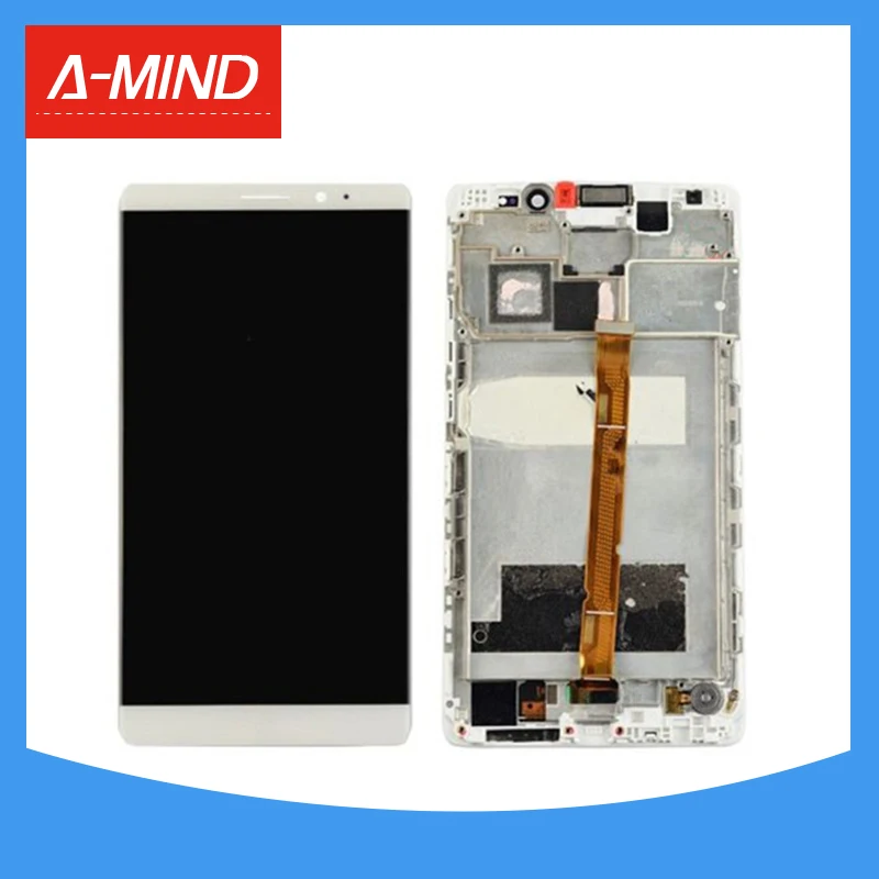 

6.0 inch For Huawei Mate 8 LCD Display Touch Screen Digitizer Assembly With Frame NXT-AL10 free tools