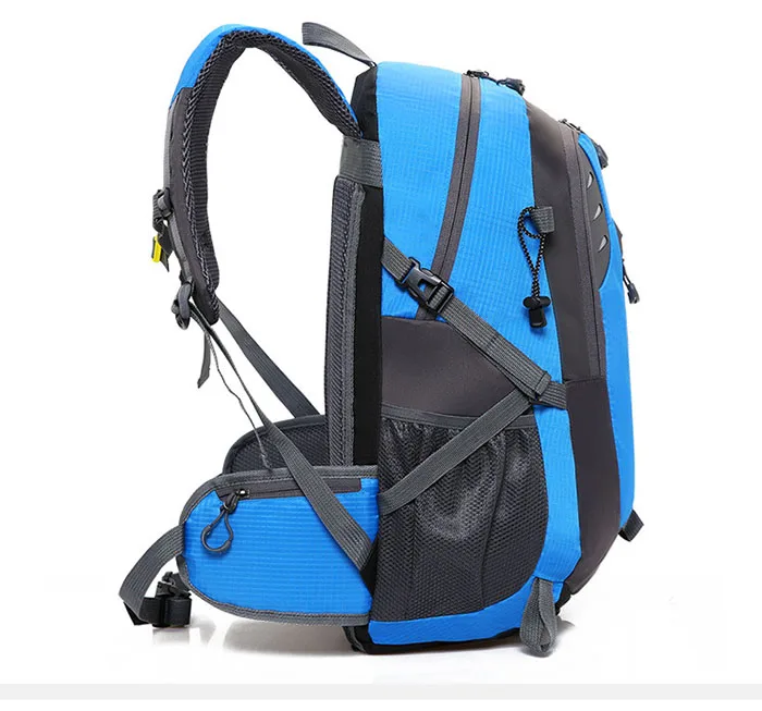 Простой Большой Вместительный мужской рюкзак для путешествий 40 л женский светильник водонепроницаемый нейлоновый спортивный рюкзак