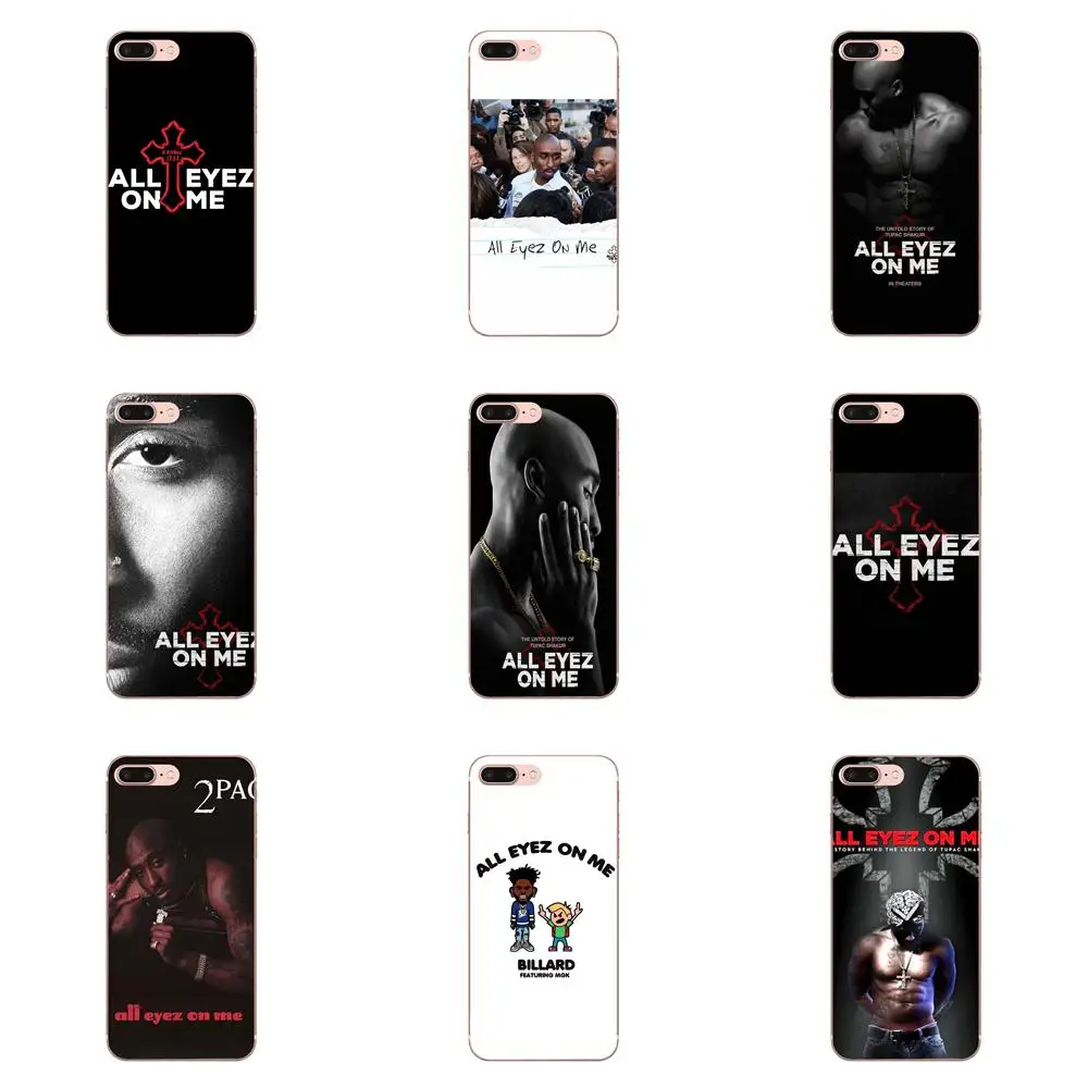 For LG G7 ThinQ G5 G6 K50 Q60 K40 K8 Q7 2018 2017 V40 V30 V20 V10 Soft Stylish Case All Eyez on Me 2pac tupac shakur | Мобильные